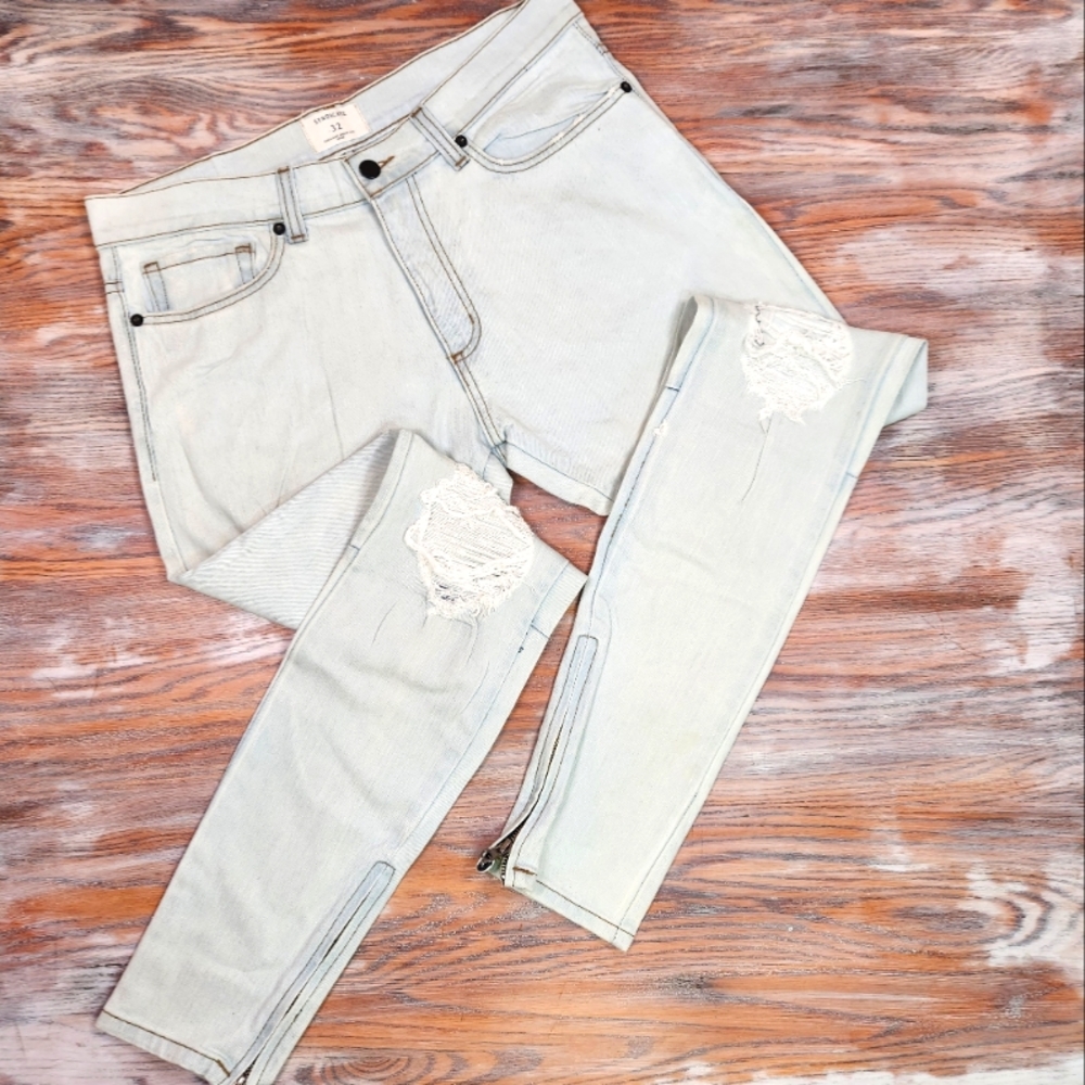 Syndicate Jeans Men's Size 32 Ankle Zip